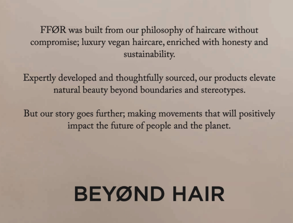 FFOR Hair Product